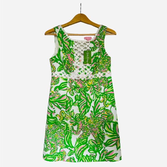 SOLD 🆕 Lilly Pulitzer Rosie Shift Dress in “Seeing Pink Elephants” NWT - Picture 2 of 6